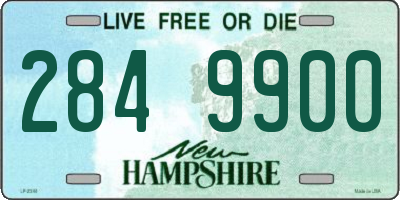 NH license plate 2849900