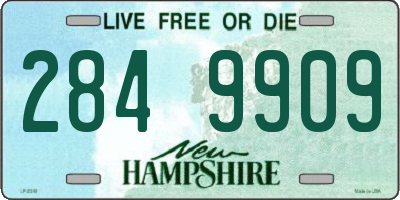 NH license plate 2849909