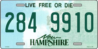 NH license plate 2849910