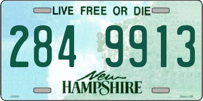 NH license plate 2849913