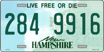 NH license plate 2849916