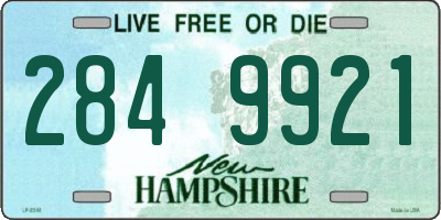 NH license plate 2849921