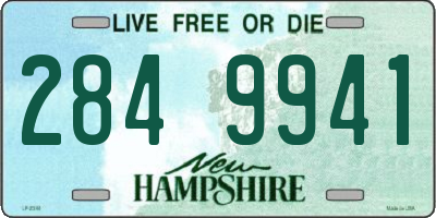 NH license plate 2849941