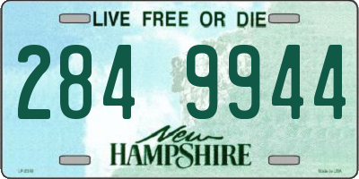 NH license plate 2849944