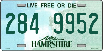 NH license plate 2849952