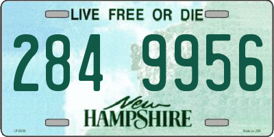 NH license plate 2849956