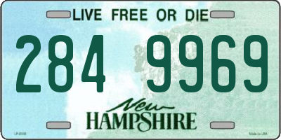 NH license plate 2849969