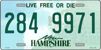 NH license plate 2849971