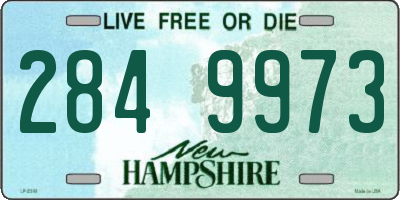 NH license plate 2849973