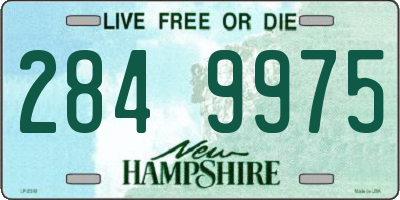 NH license plate 2849975