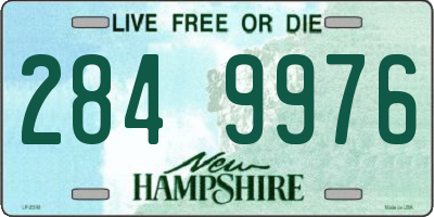 NH license plate 2849976