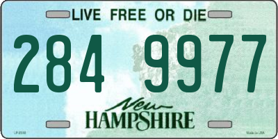 NH license plate 2849977