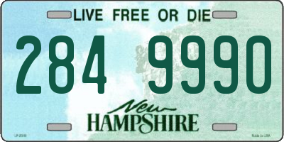 NH license plate 2849990