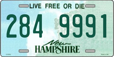 NH license plate 2849991