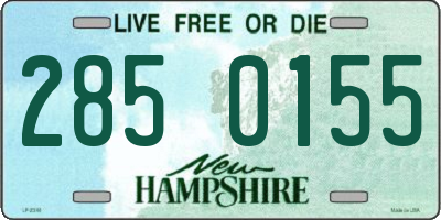 NH license plate 2850155
