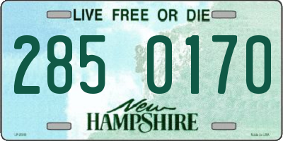 NH license plate 2850170
