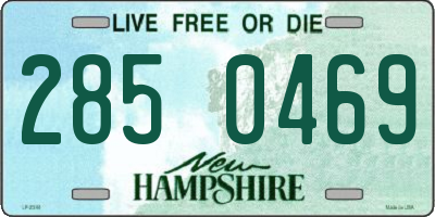 NH license plate 2850469