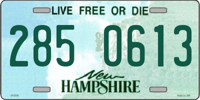 NH license plate 2850613