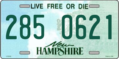 NH license plate 2850621
