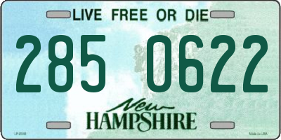 NH license plate 2850622