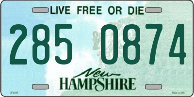 NH license plate 2850874