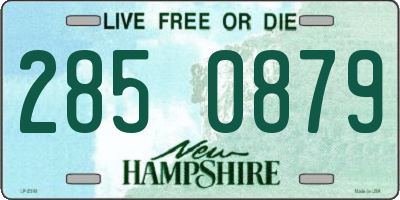 NH license plate 2850879