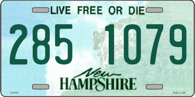 NH license plate 2851079