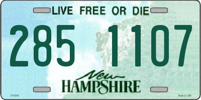 NH license plate 2851107