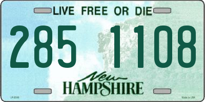 NH license plate 2851108