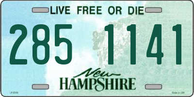 NH license plate 2851141
