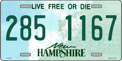NH license plate 2851167