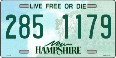 NH license plate 2851179