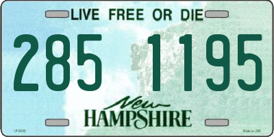 NH license plate 2851195