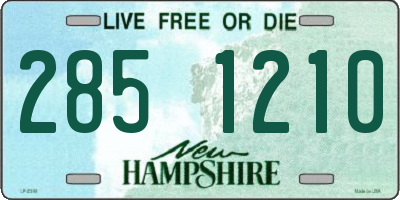 NH license plate 2851210