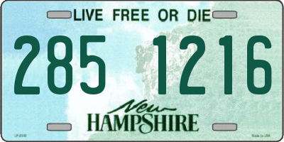 NH license plate 2851216