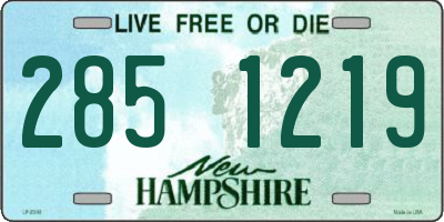 NH license plate 2851219