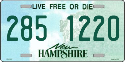 NH license plate 2851220