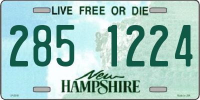 NH license plate 2851224