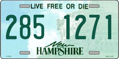 NH license plate 2851271