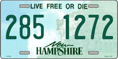 NH license plate 2851272