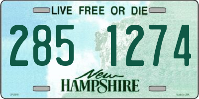 NH license plate 2851274