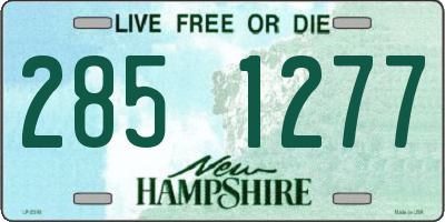 NH license plate 2851277