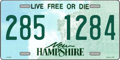 NH license plate 2851284