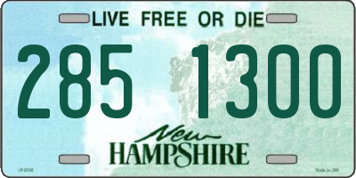NH license plate 2851300