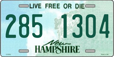 NH license plate 2851304