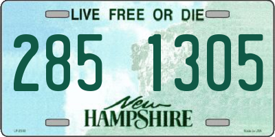 NH license plate 2851305