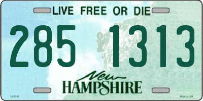 NH license plate 2851313