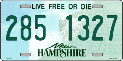 NH license plate 2851327