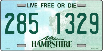 NH license plate 2851329