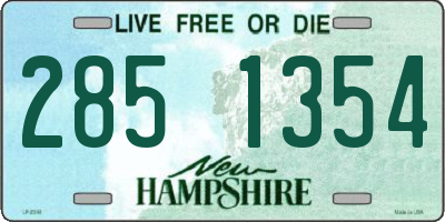 NH license plate 2851354